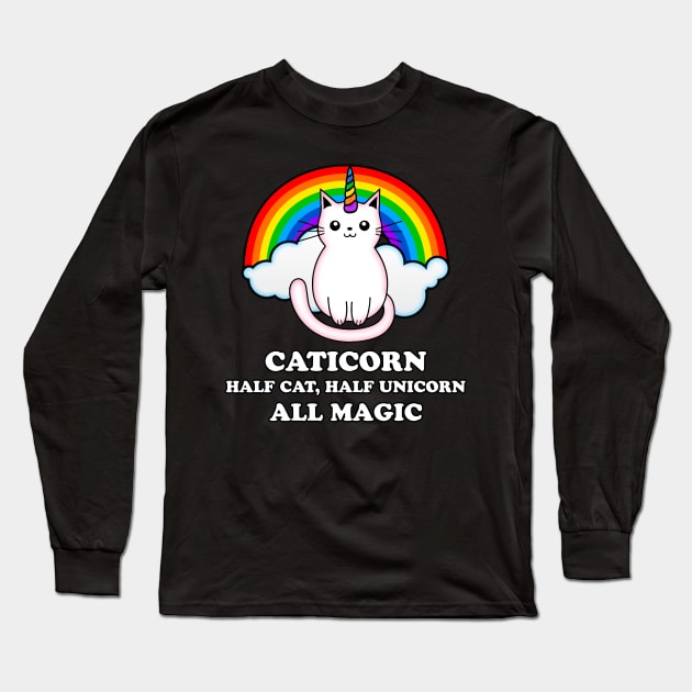 CATICORN Long Sleeve T-Shirt by Yeldar